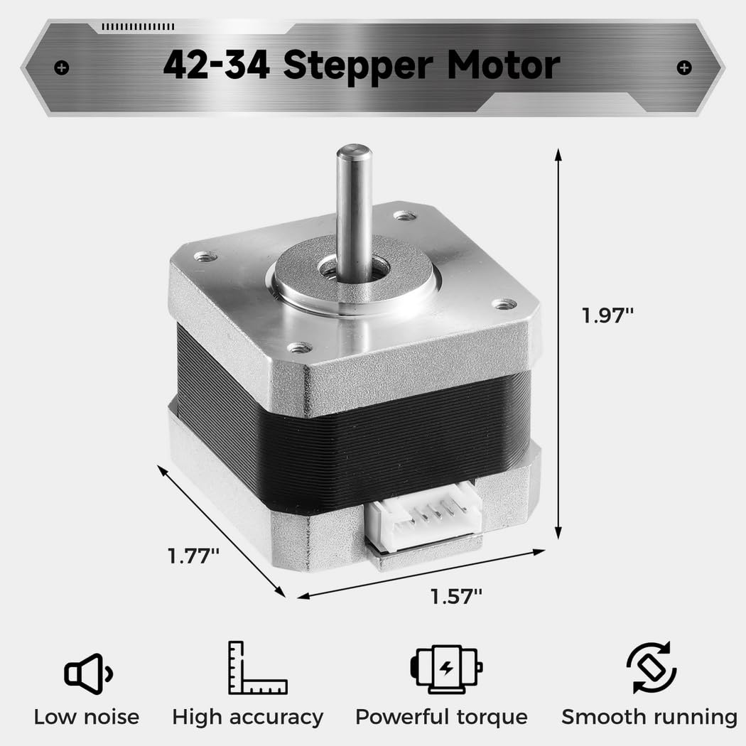 Amazon.com: Dual Z Motor with Stepper Screw Upgrade Ender 3 Rod